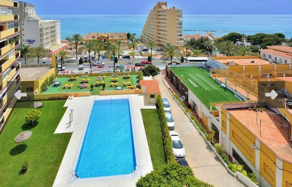 Apartment Don Gustavo 2 Bedroom Beach Front Apt, Sea Views Benalmadena Spain