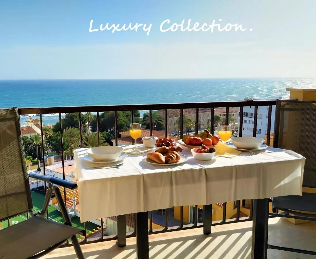 Don Gustavo 2 Bedroom Beach Front Apt, Sea Views Benalmadena